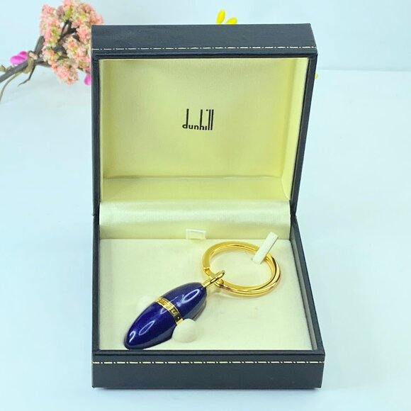 Rare Alfred Dunhill Key Ring/Keychain in original box GS412 - Picture 1 of 8